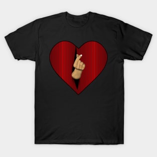 Finger Heart T-Shirt